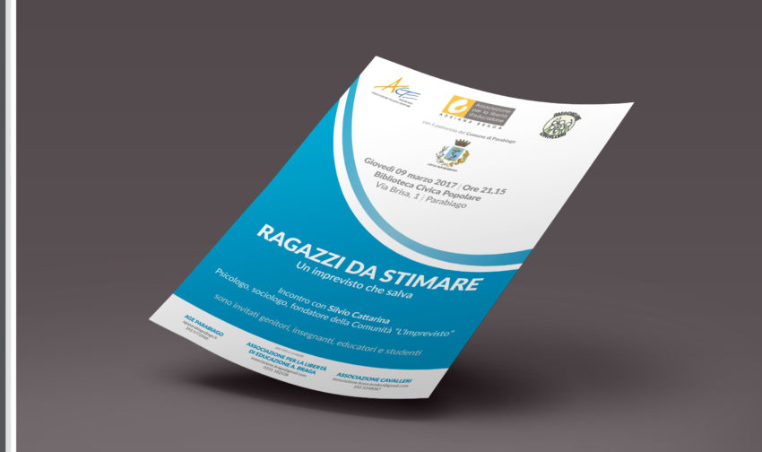 Studio e realizzazione grafica per volantini